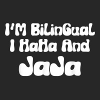 I’m Bilingual I Haha And Jaja Funny Spanish Sarcastic T Shirt Men's T-shirt Pajama Set | Artistshot