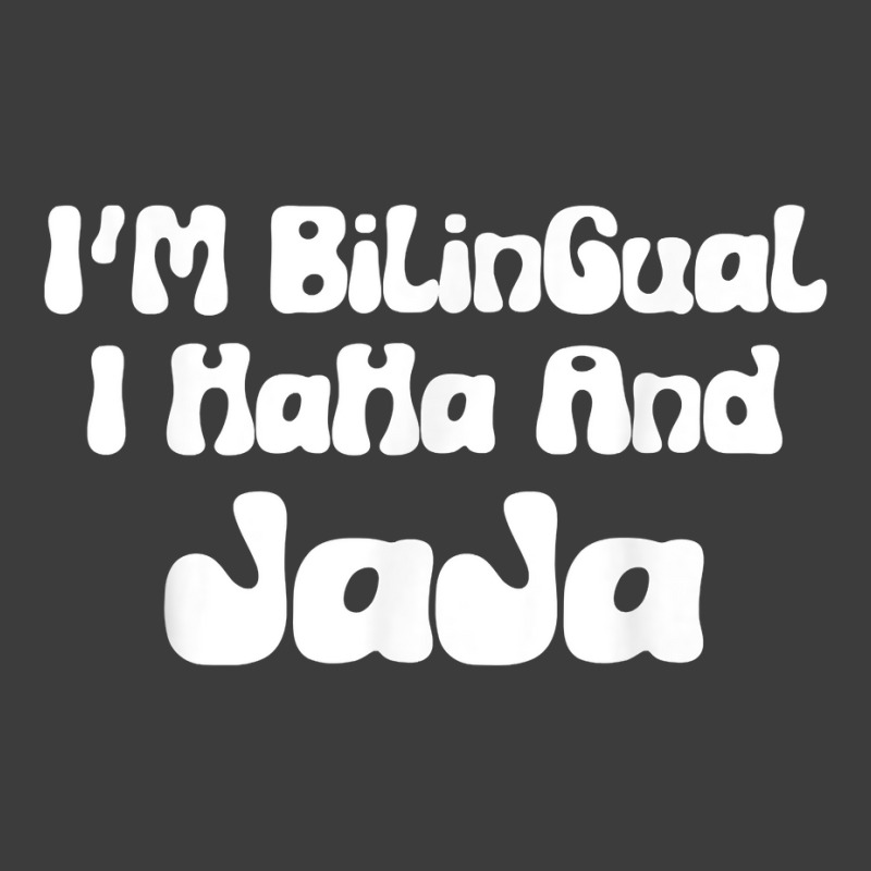 I’m Bilingual I Haha And Jaja Funny Spanish Sarcastic T Shirt Men's Polo Shirt by casimircorjki0 | Artistshot