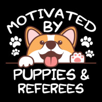 Motivated By Puppies And Referees  For Referees Men's Long Sleeve Pajama Set | Artistshot