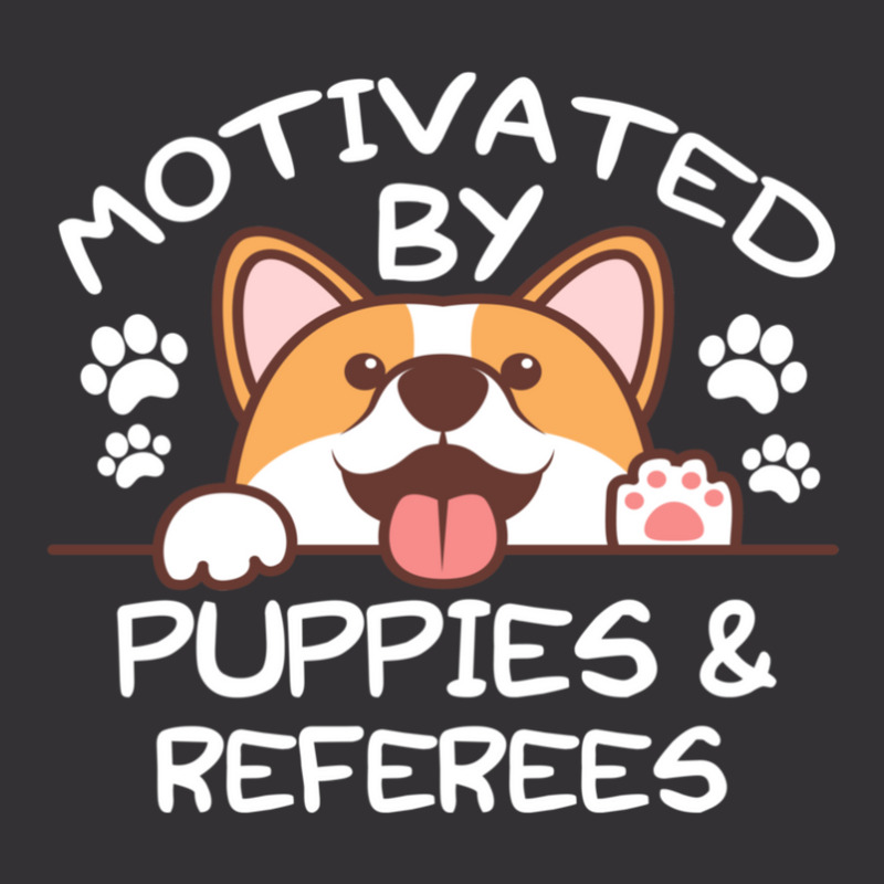 Motivated By Puppies And Referees  For Referees Vintage Short | Artistshot