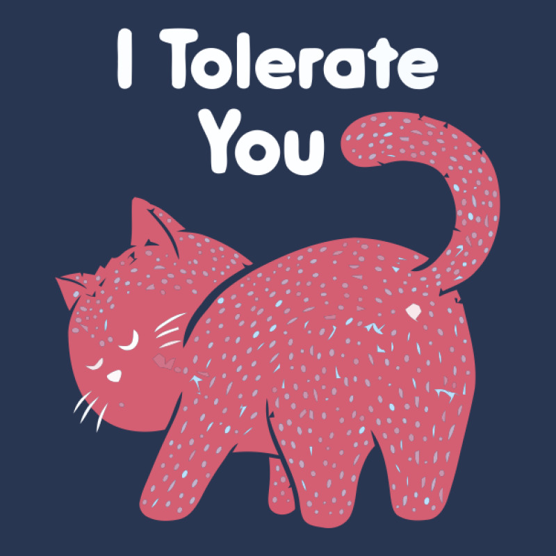 I Tolerate You Men Denim Jacket | Artistshot