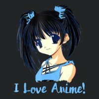 I Love Anime! Anime Girl Duffel Bag | Artistshot