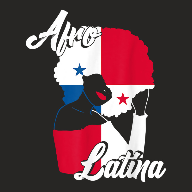 Caribbean Panama Flag Panamanian Creole Pride Afro Latina T Shirt Ladies Fitted T-Shirt by omano | Artistshot