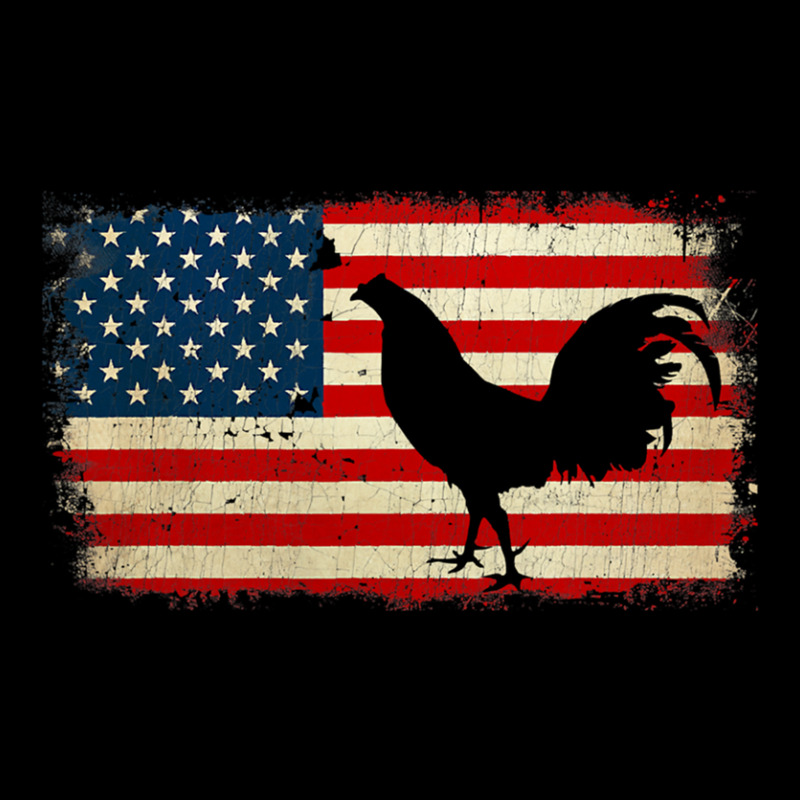 Vintage Us Flag Cockfighting Video Lightweight Hoodie by JasonJoplin | Artistshot