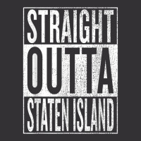 Straight Outta Staten Island Great Travel Gift Idea Vintage Hoodie | Artistshot