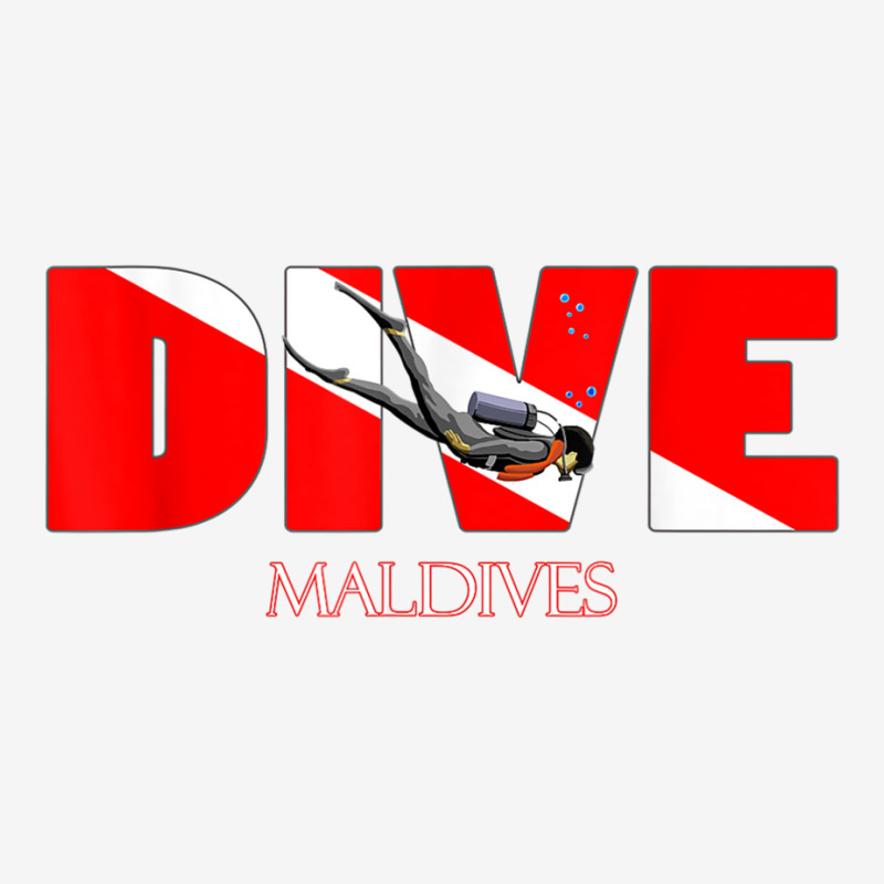 Dive Maldives Scuba Diving Snorkeling T Shirt Adjustable Cap | Artistshot