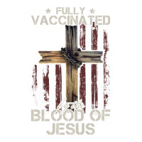 Christian Usa Flag Fully Vaccinated By The Blood Of Jesus Long Sleeve Women's Pajamas Set | Artistshot