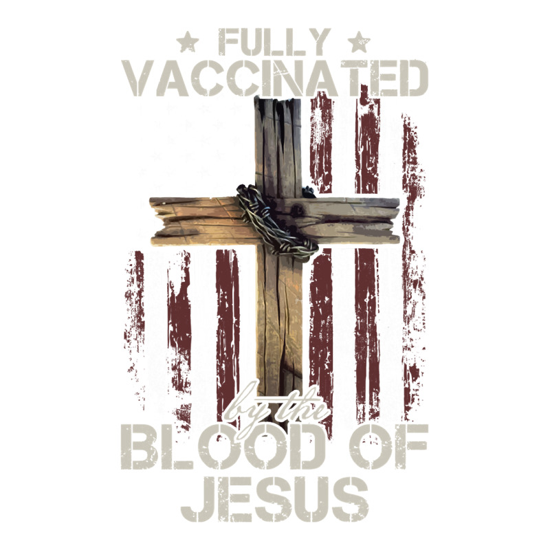 Christian Usa Flag Fully Vaccinated By The Blood Of Jesus Long Sleeve Youth Tee by omano | Artistshot