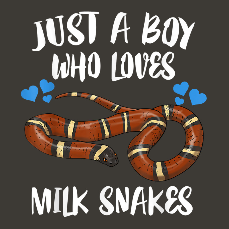 Just A Boy Who Loves Milk Snakes T Shirt Bucket Hat by araceliphexy | Artistshot