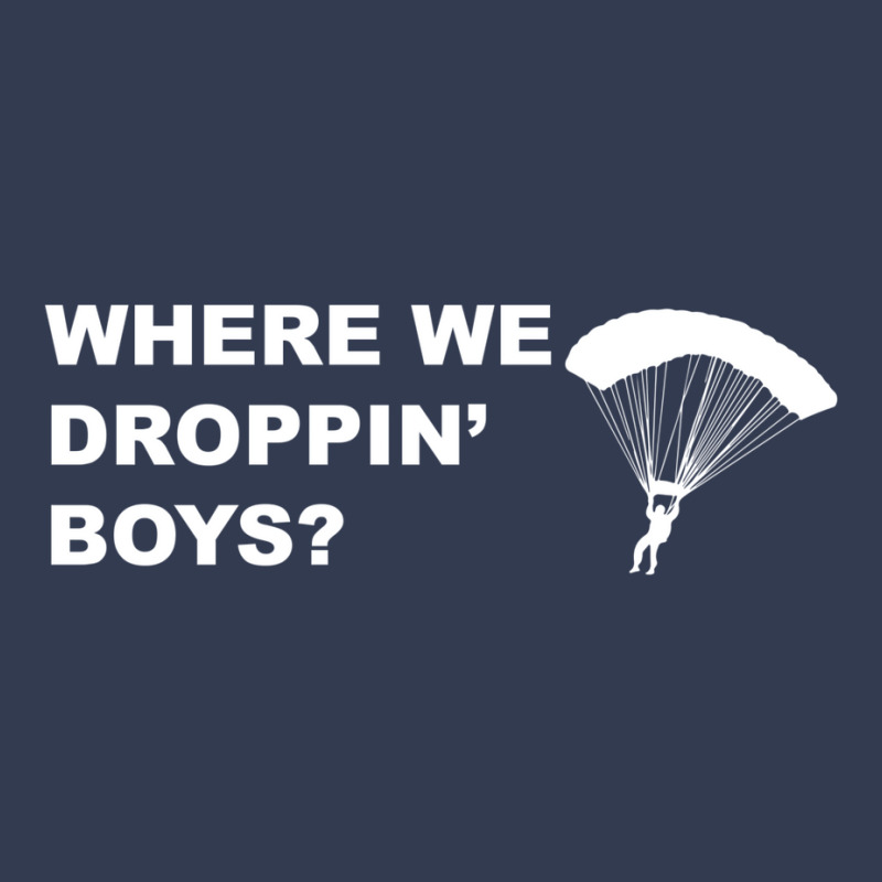 Where We Droppin' Boys V-neck Tee | Artistshot