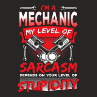 Im A Mechanic I Cant Fix Stupid I Can Fix What Stupid Does Ladies Fitted T-shirt | Artistshot