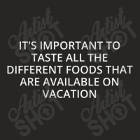 Womens It's Important To Taste All The Different Foods That Are... V-n Ladies Fitted T-shirt | Artistshot