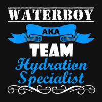 Waterboy Team Manager Hydration Specialist Baby Bibs | Artistshot