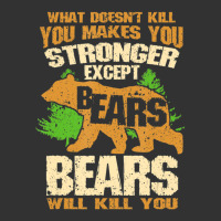 What Doesn't Kill You Makes You Stronger Except Bears Baby Bodysuit | Artistshot