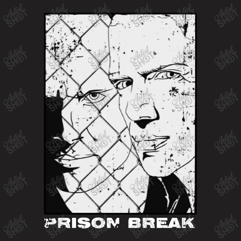 Prison, Break Drama T-Shirt by Blackbubbles | Artistshot