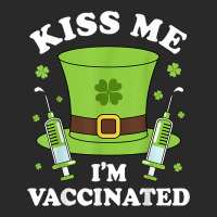 St. Patrick's Day Kiss Me I’m Vaccinated Gift For Men Women T Shirt Printed Hat | Artistshot