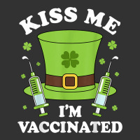 St. Patrick's Day Kiss Me I’m Vaccinated Gift For Men Women T Shirt Baby Bodysuit | Artistshot