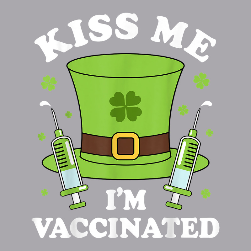 St. Patrick's Day Kiss Me I’m Vaccinated Gift For Men Women T Shirt Youth 3/4 Sleeve by ardylanda | Artistshot