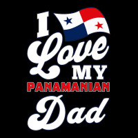 I Love My Panamanian Dad. Father's Day Premium T Shirt Men's 3/4 Sleeve Pajama Set | Artistshot