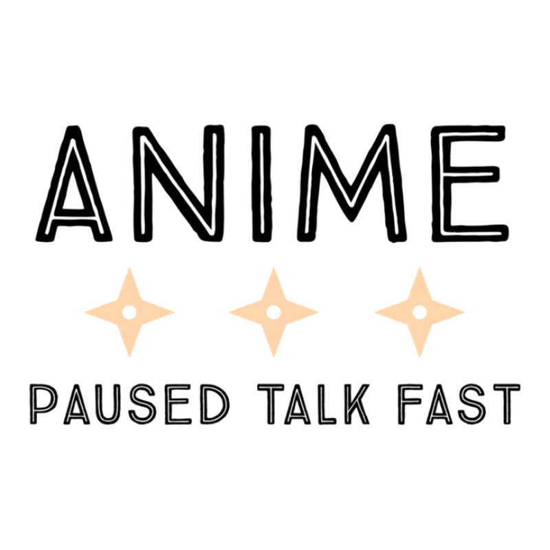 Anime Paused Talk Fast Lover Gifts Sticker | Artistshot