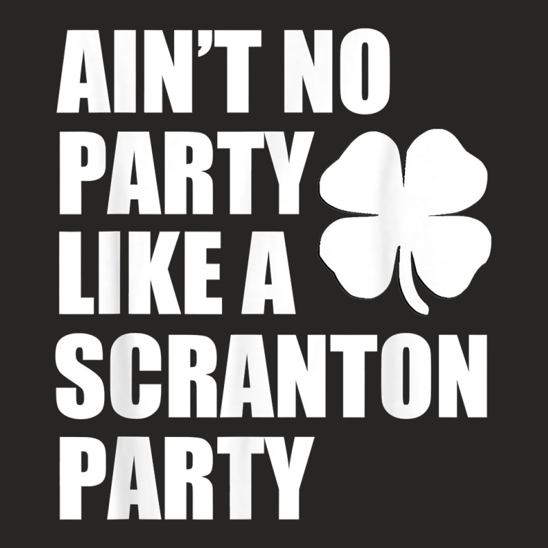 St. Patrick's Parade Day Scranton Irish Party T Shirt Ladies Fitted T-Shirt by ardylanda | Artistshot