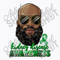 Kidney Disease Awareness Bald Black Man T-shirt | Artistshot