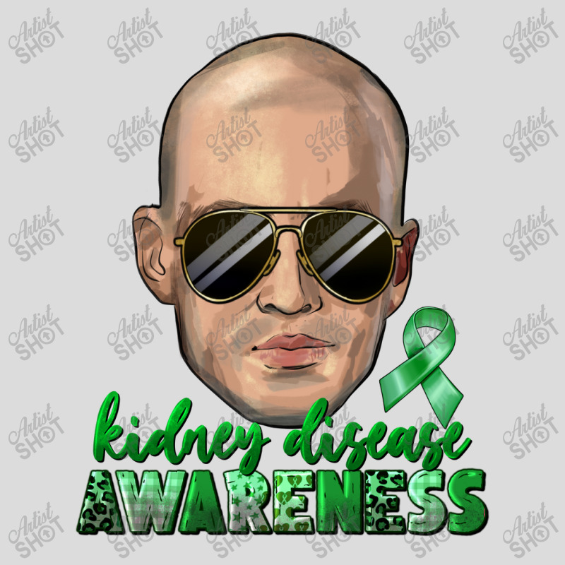 Kidney Disease Awareness Bald Man Men's Polo Shirt | Artistshot