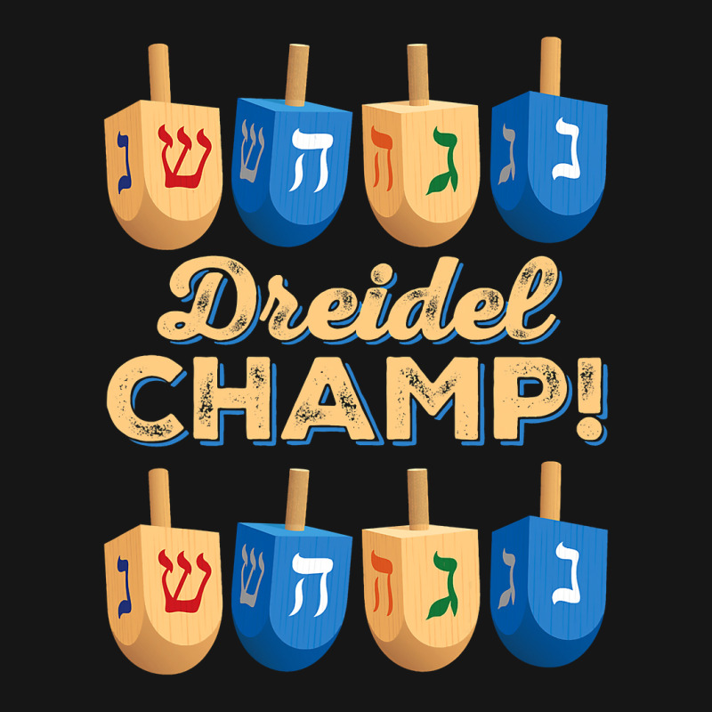 Funny Jewish Tshirt Dreidel Champ Cute Hanukkah Gift Active Duffel | Artistshot