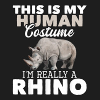 I'm Really A Rhino   Rhinoceros Zoology Safari Animal Lover T Shirt Classic T-shirt | Artistshot