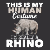 I'm Really A Rhino   Rhinoceros Zoology Safari Animal Lover T Shirt Vintage Hoodie | Artistshot