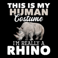 I'm Really A Rhino   Rhinoceros Zoology Safari Animal Lover T Shirt Fleece Short | Artistshot