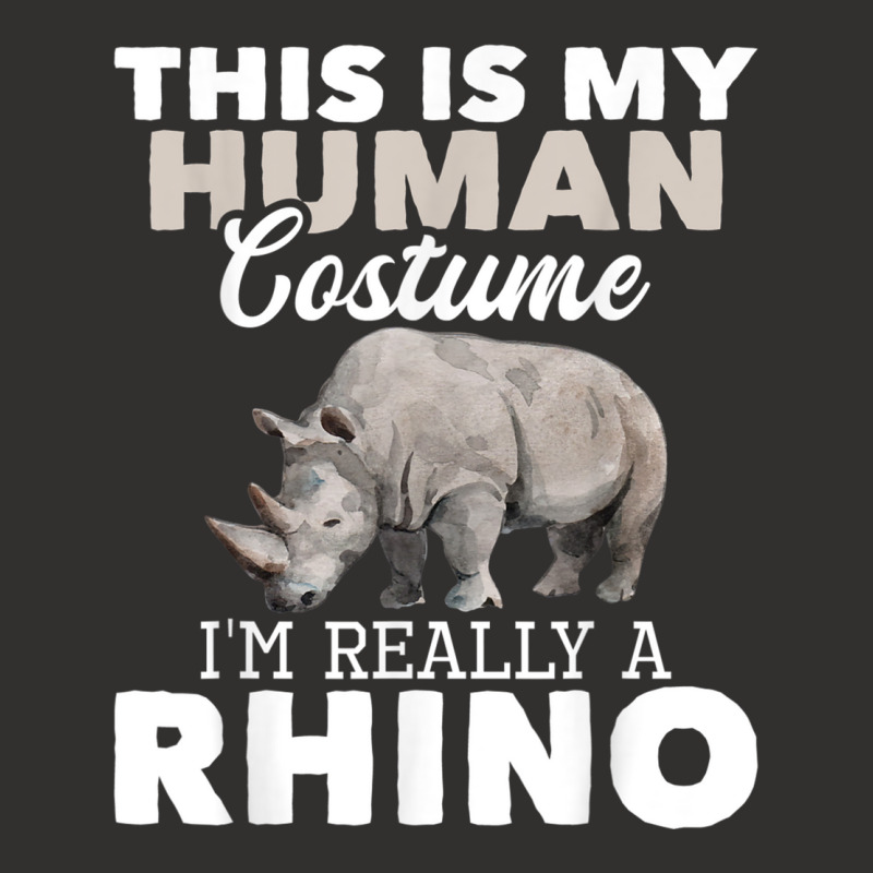 I'm Really A Rhino   Rhinoceros Zoology Safari Animal Lover T Shirt Champion Hoodie by matheeishilo | Artistshot