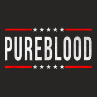 Pureblood Pure Blood Pureblood Political Ladies Fitted T-shirt | Artistshot