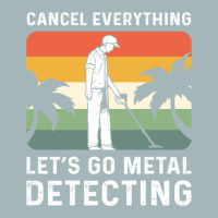 Cancel Everything Let's Go Metal Detecting 1 Unisex Sherpa-lined Denim Jacket | Artistshot