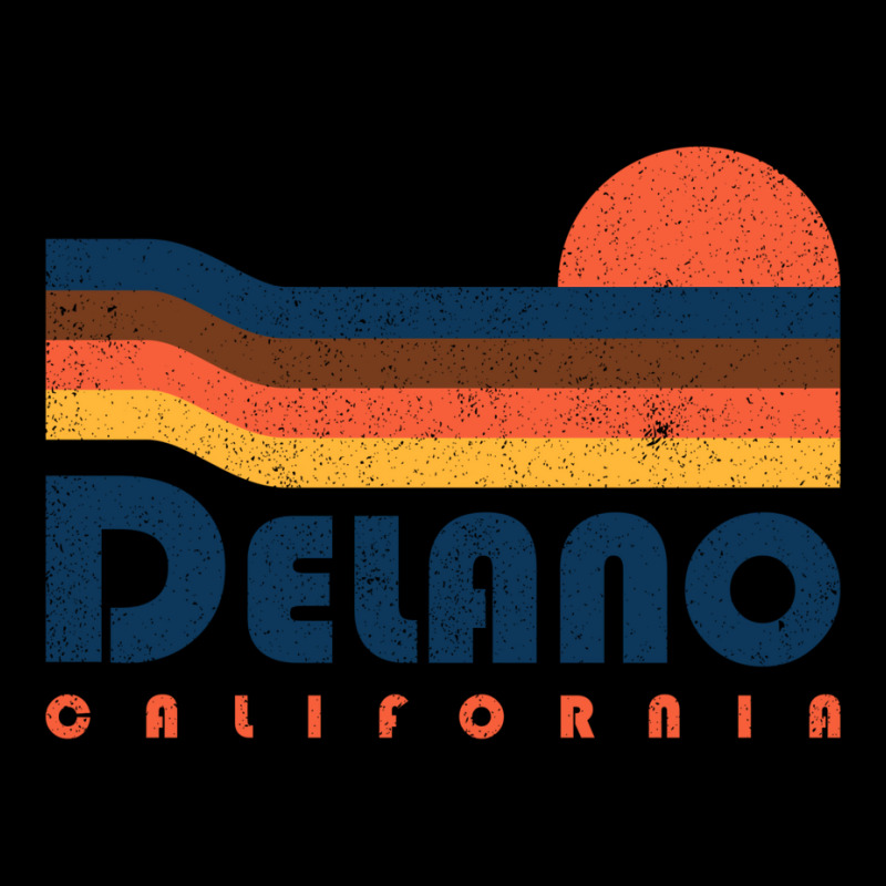 Delano California   Retro Vintage Design Men's Long Sleeve Pajama Set by ngabijazic7 | Artistshot