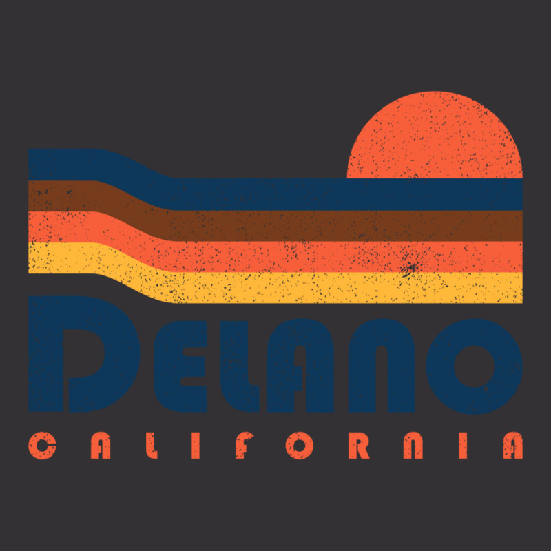 Delano California   Retro Vintage Design Vintage Hoodie by ngabijazic7 | Artistshot