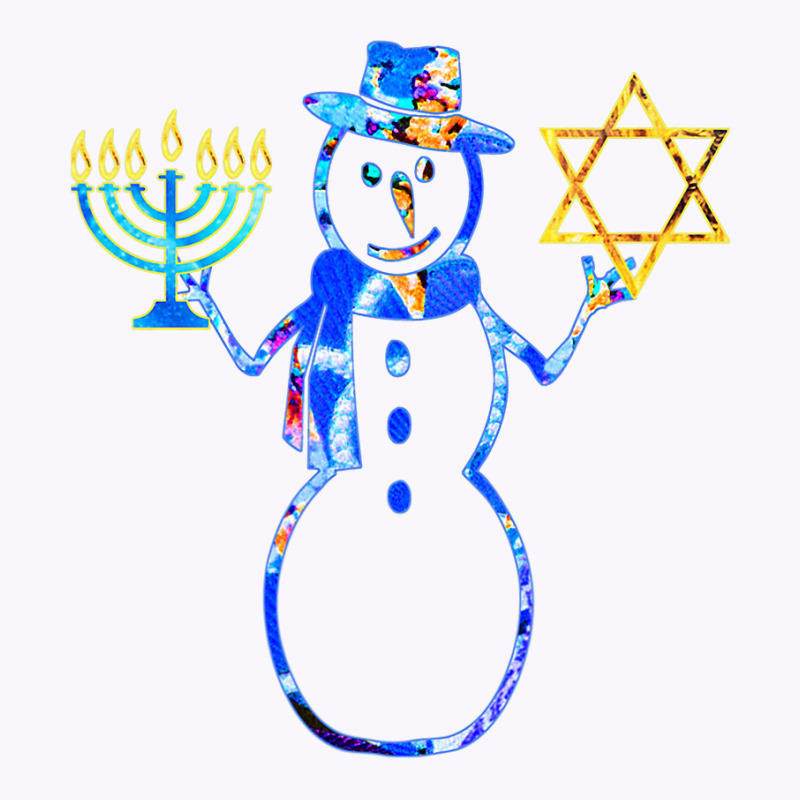 Hanukkah Gift Jewish Chrismukkah Chanukah Snowman Menorah Tank Top | Artistshot