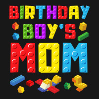 Birthday Boy's Mom Block Building Lover Design Flannel Shirt | Artistshot