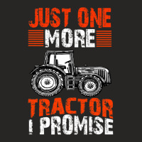 Just One More Tractor I Promise Farmer Farming Farm Animals Ladies Fitted T-shirt | Artistshot