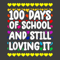 Cute 100 Days Of School And Still Loving It Hearts 100th Day T Shirt Men's Polo Shirt | Artistshot