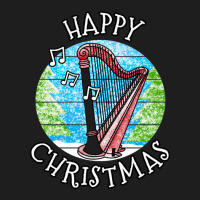 Christmas Harp Harpist Musician Xmas 2022 1 Classic T-shirt | Artistshot