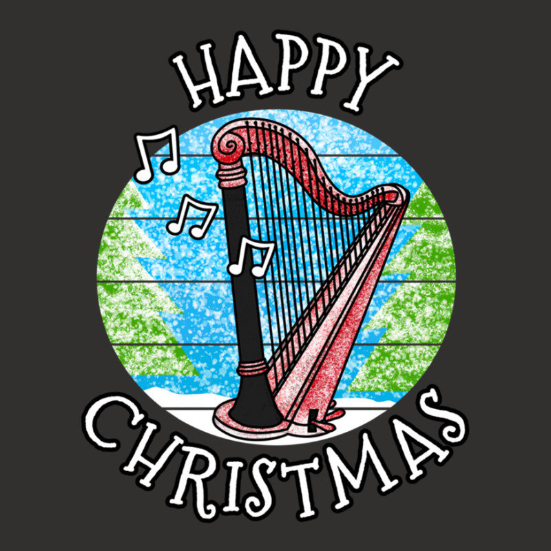 Christmas Harp Harpist Musician Xmas 2022 1 Champion Hoodie | Artistshot