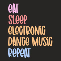 Repeat Electronic Dance Music.png Ladies Fitted T-shirt | Artistshot