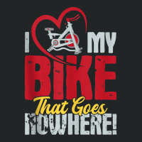 I Love My Bike That Goes Nowhere   Indoor Spinning Cycling Tank Top Duffel Bag | Artistshot