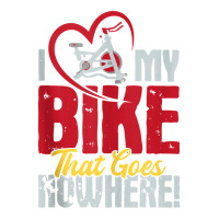 I Love My Bike That Goes Nowhere   Indoor Spinning Cycling Tank Top Sticker | Artistshot