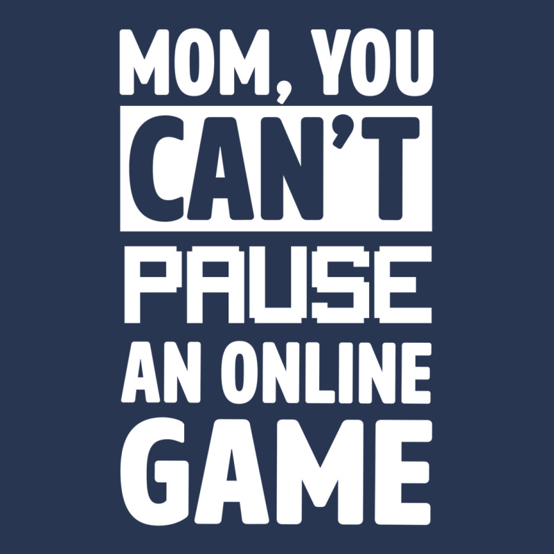 Mom You Can't Pause An Online Game Men Denim Jacket | Artistshot