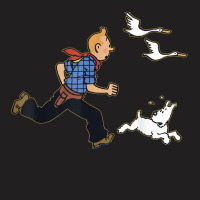 Running Tin Tin T Shirt T-shirt | Artistshot