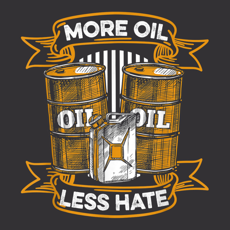 Oil Drilling Barrel Fracking   Fracker Oilfield T Shirt Vintage Hoodie by ald1heberts | Artistshot