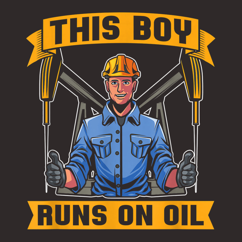 Oilfield Boy Fracker   Fracking Oil Drilling T Shirt Racerback Tank by ald1heberts | Artistshot