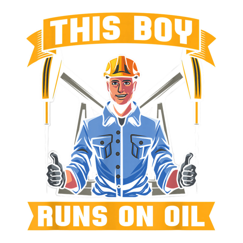 Oilfield Boy Fracker   Fracking Oil Drilling T Shirt Crop Top by ald1heberts | Artistshot